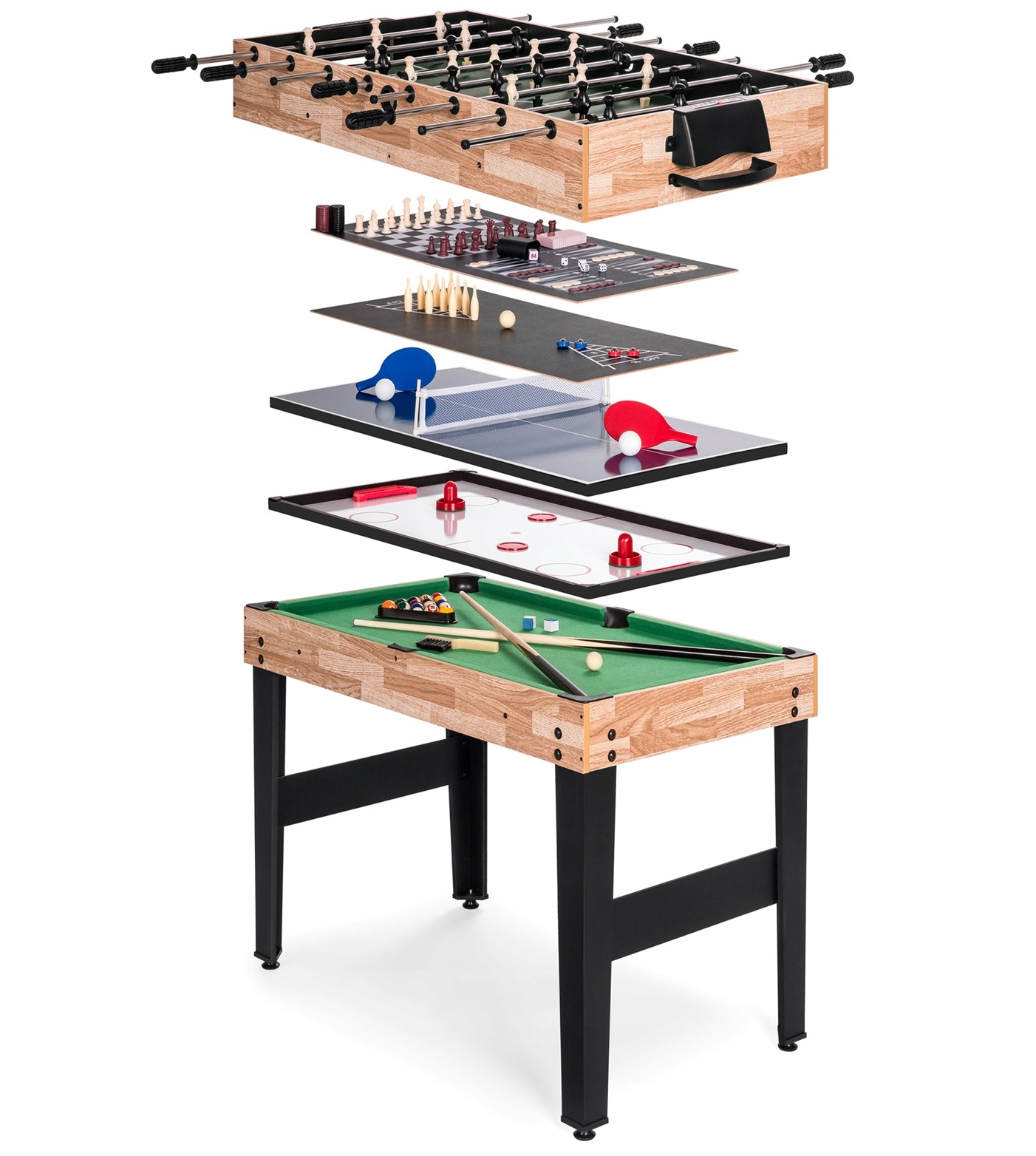 

Multi Stół Do Gier 10w1 Piłkarzyki Ping Pong