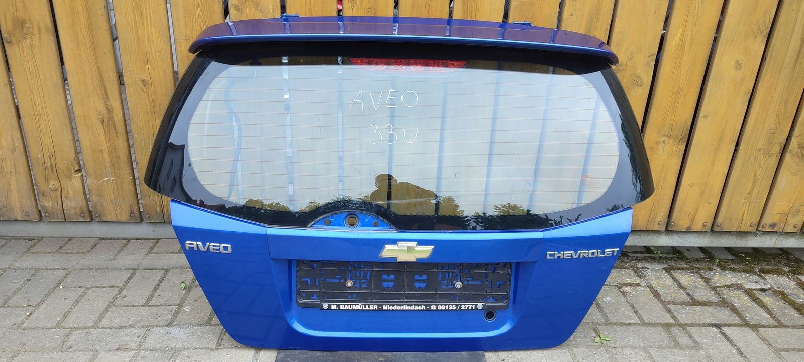 trunk door boot Chevrolet Aveo 3D 33U