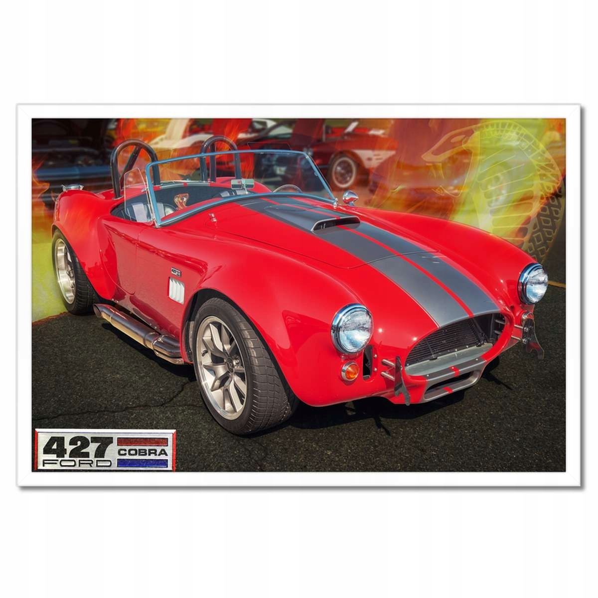 Plakáty v rámu 60x40 Ford Shelby Cobra 427