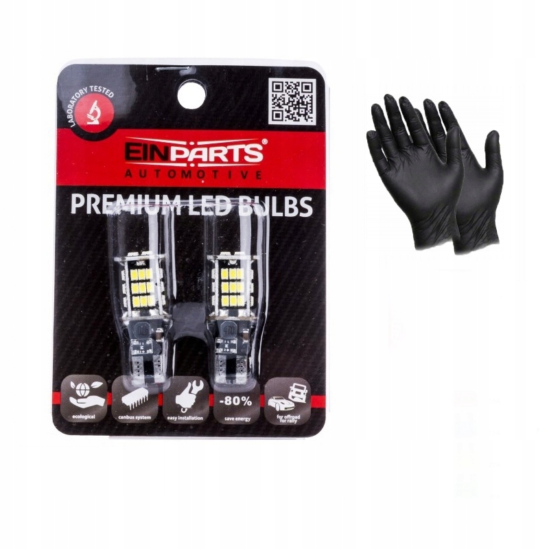 

2x W16W 30 Smd Żarówka Led Cofania Wsteczne Can