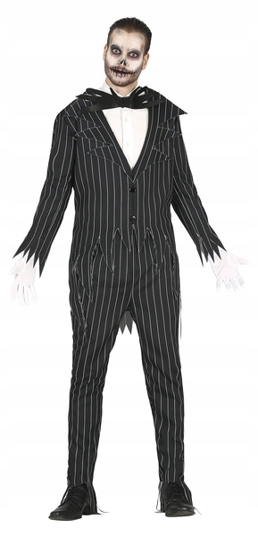 Kostým Pan Skeleton Skeletor Kostlivec Halloween Karneval M