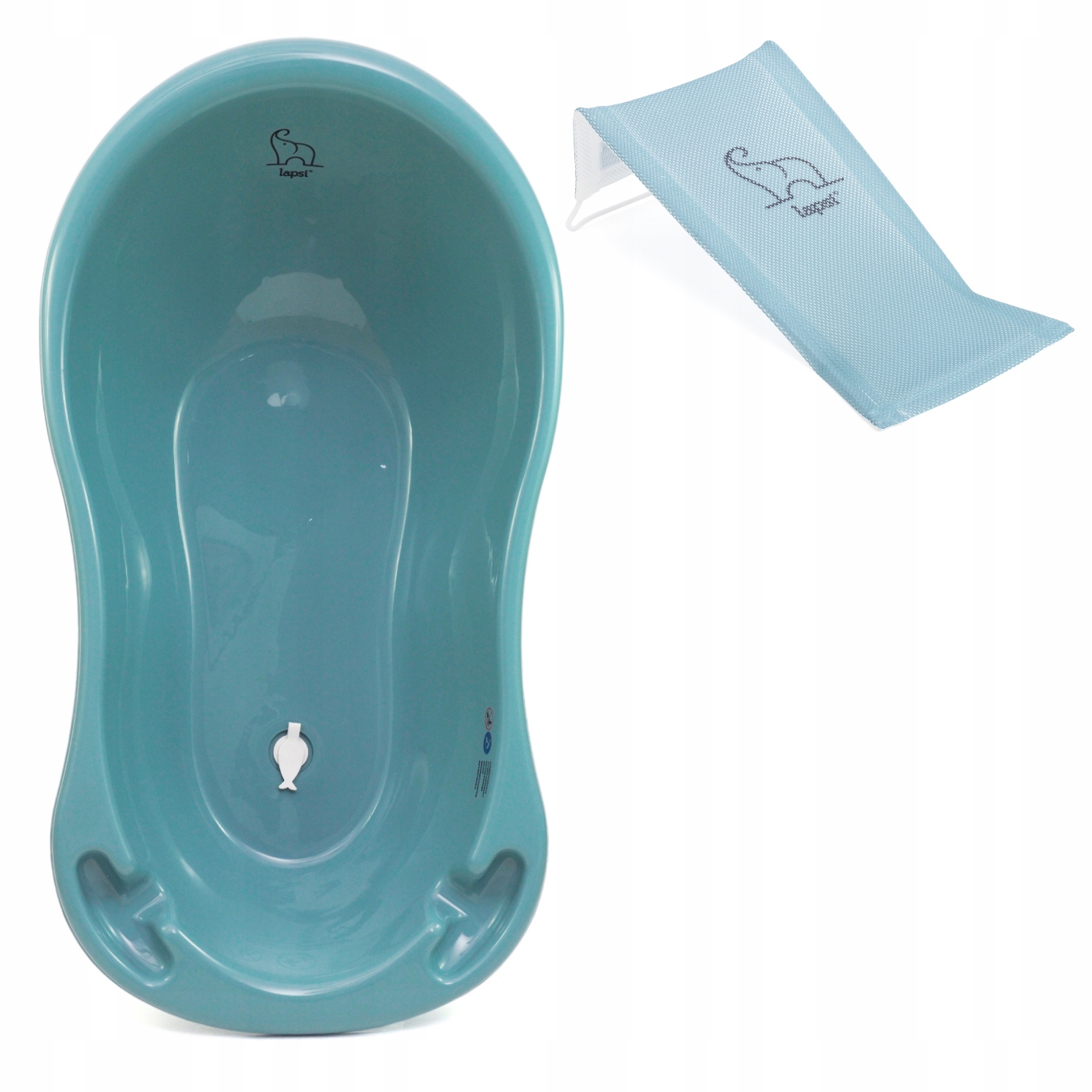 WANIENKA WANNA 86CM FOTELIK LEŻACZEK ZESTAW LAPSI