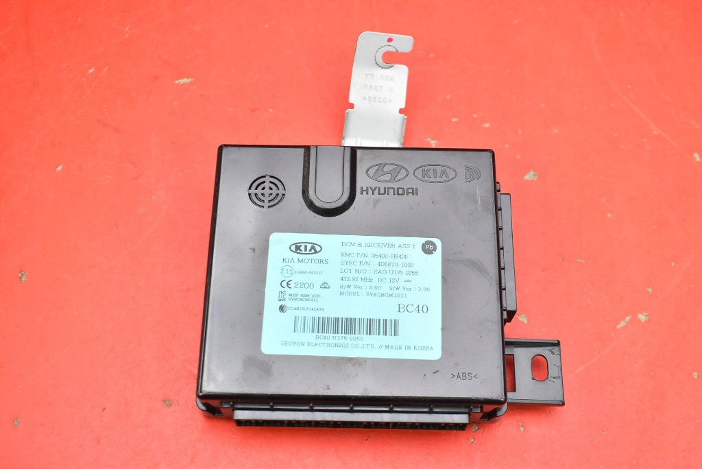 control unit module BCM 95400-H8400 KIA RIO 4 IV 1.2 16V 84 KM 16-20