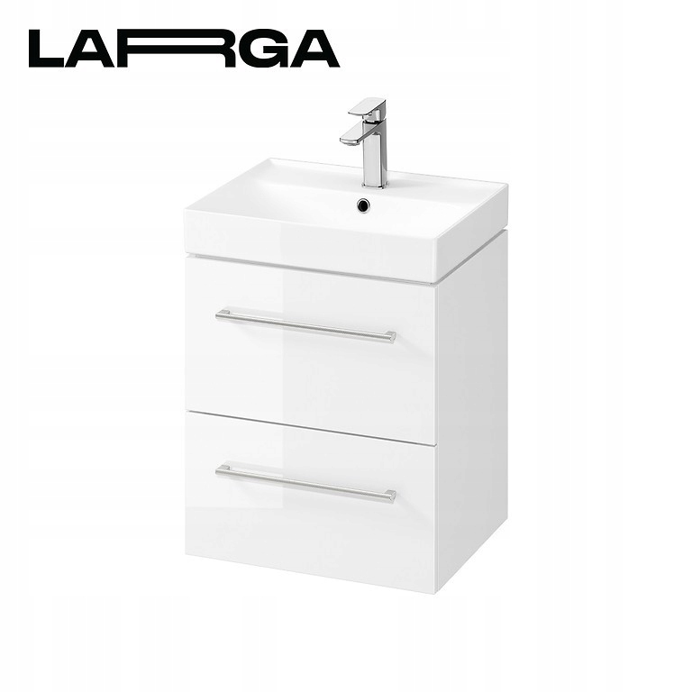 Zestaw B662 Larga 50, biały (szafka umywalka) (S801-440) /pa/