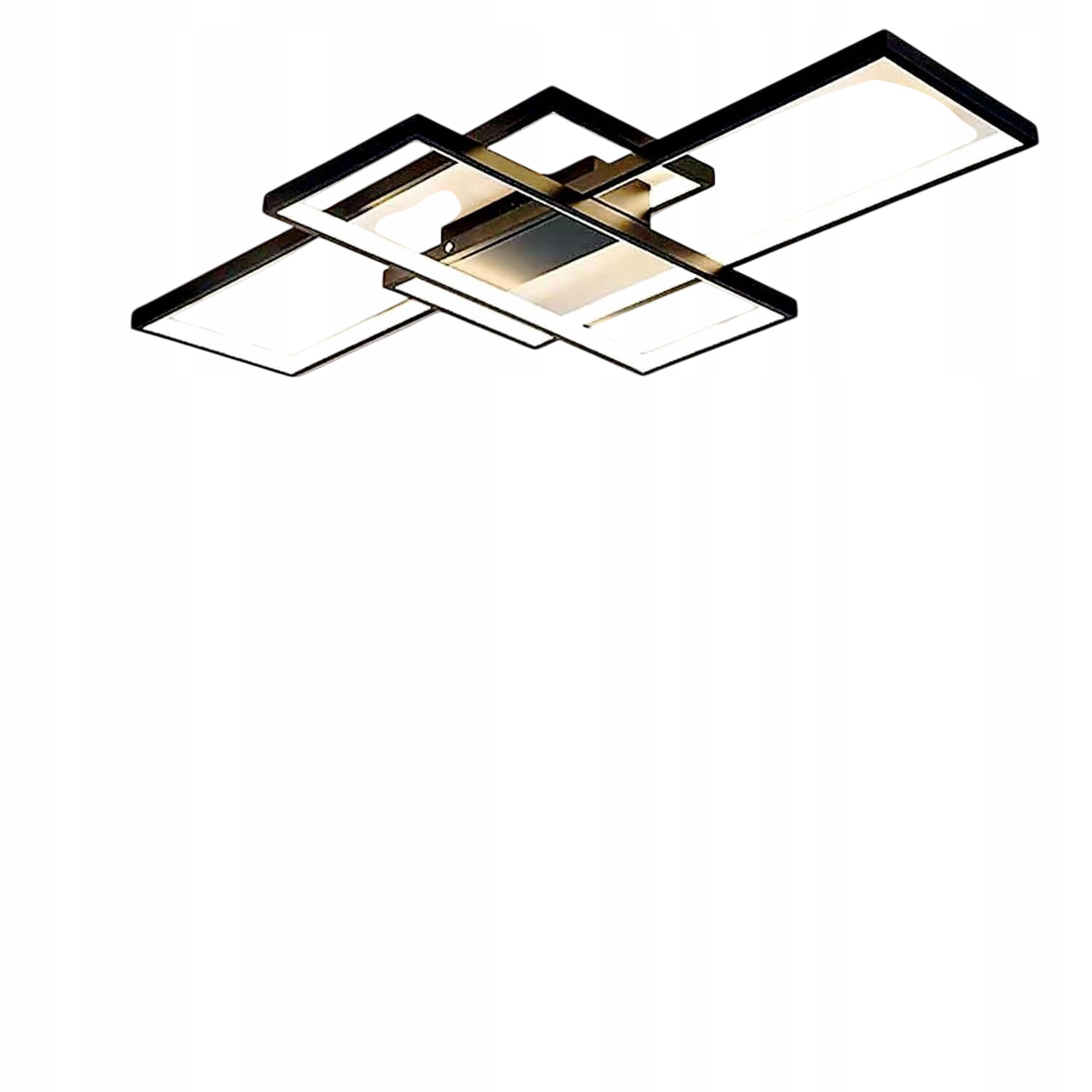 Led Stropná Lampa 82W 105 CM Moderná Asjk Geometrické Stmievanie
