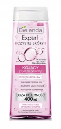 

Bielenda Kojący Płyn Micelarny 3W1 400ML