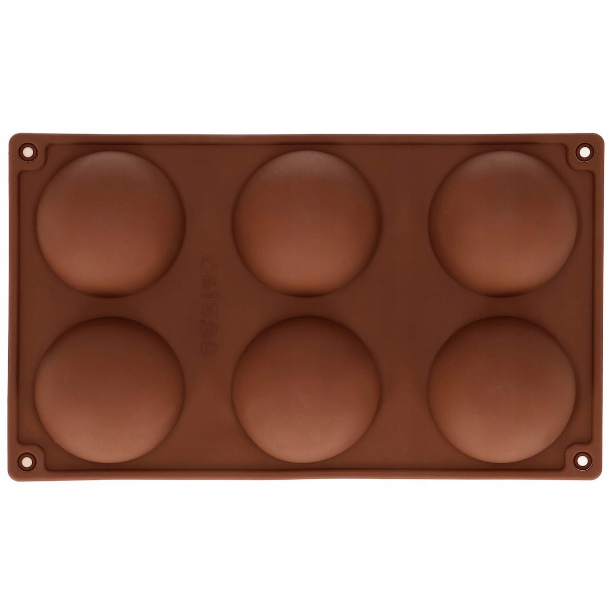 FORMA SILIKONOWA FOREMKA DO PIECZENIA MONOPORCJI CZKOLADY BABECZEK PÓŁKULA Kod producenta KI0065