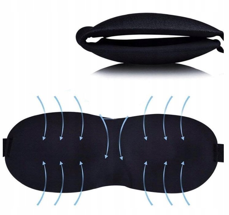 MASKA 3D DO SPANIA OPASKA OPASKI NA OCZY MASECZKA Model maska