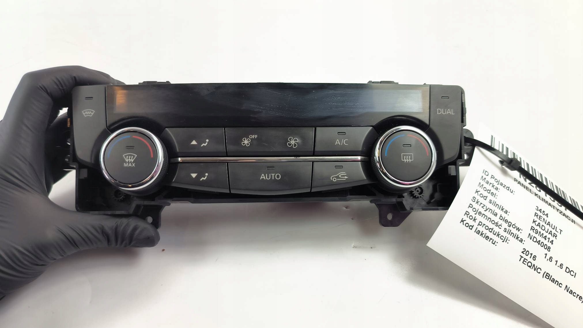 air conditioning control panel 275105707R RENAULT KADJAR