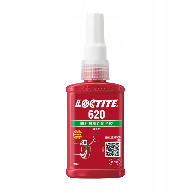 Klej Anaerobowy Loctite 620 50ml Do Osadzania Elementów Temperatura