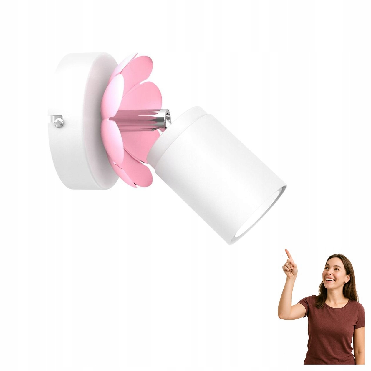 Dětská spotová lampa Flower 3875 Luminex