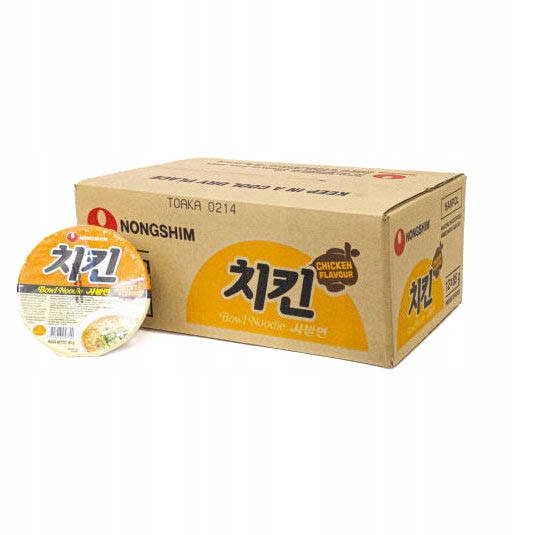 Levně 12 Ks Nongshim Korejské Nudle Kuřecí Orientální Polévka