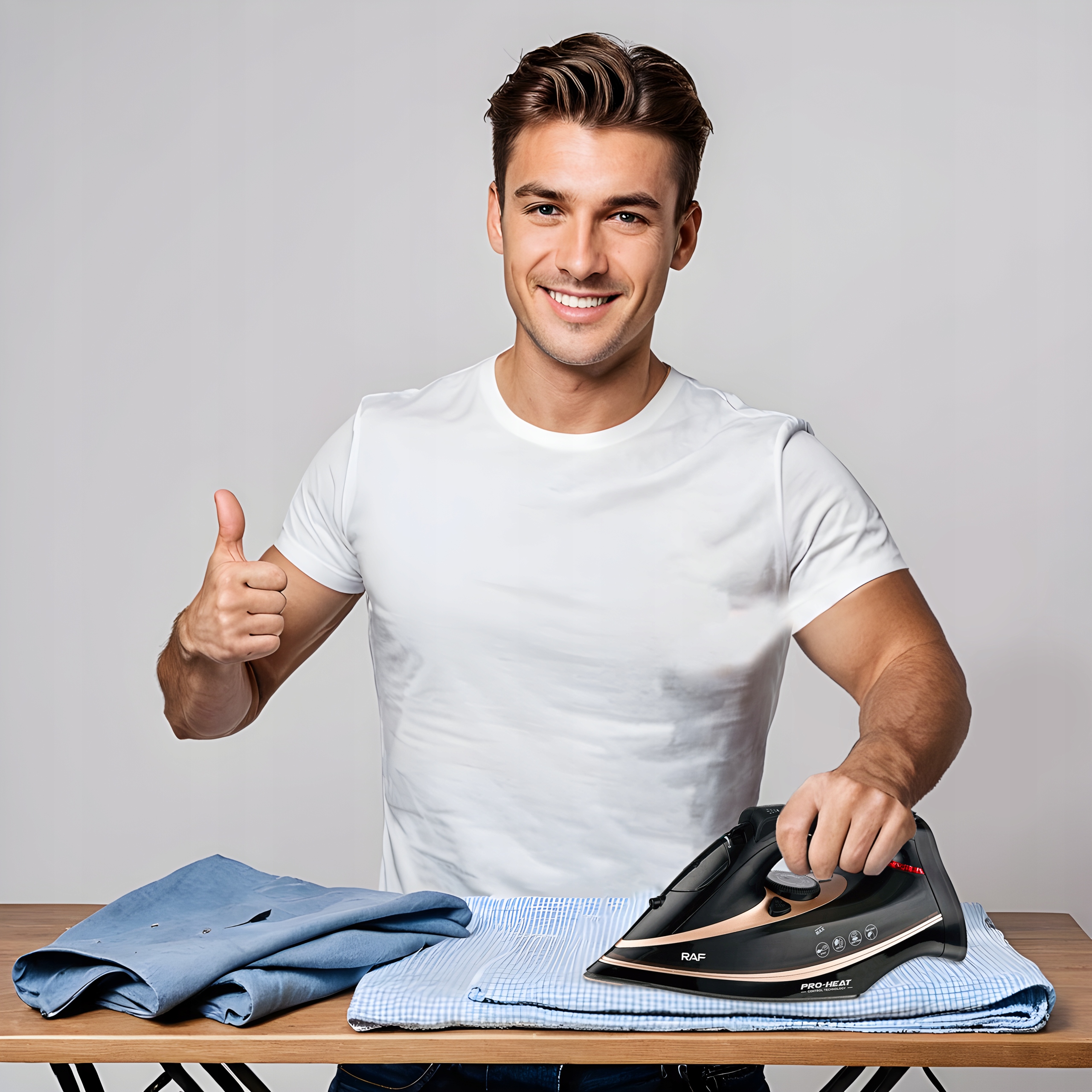 ŻELAZKO PAROWE RAF CERAMICZNE ANTI DRIP ANTI CALC LED BARDZO MOCNE 2600W Stan opakowania oryginalne