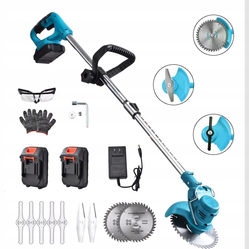 Aku Vyžínač Elektrická Křovinořez Zahradní Sekačka Na Trávy