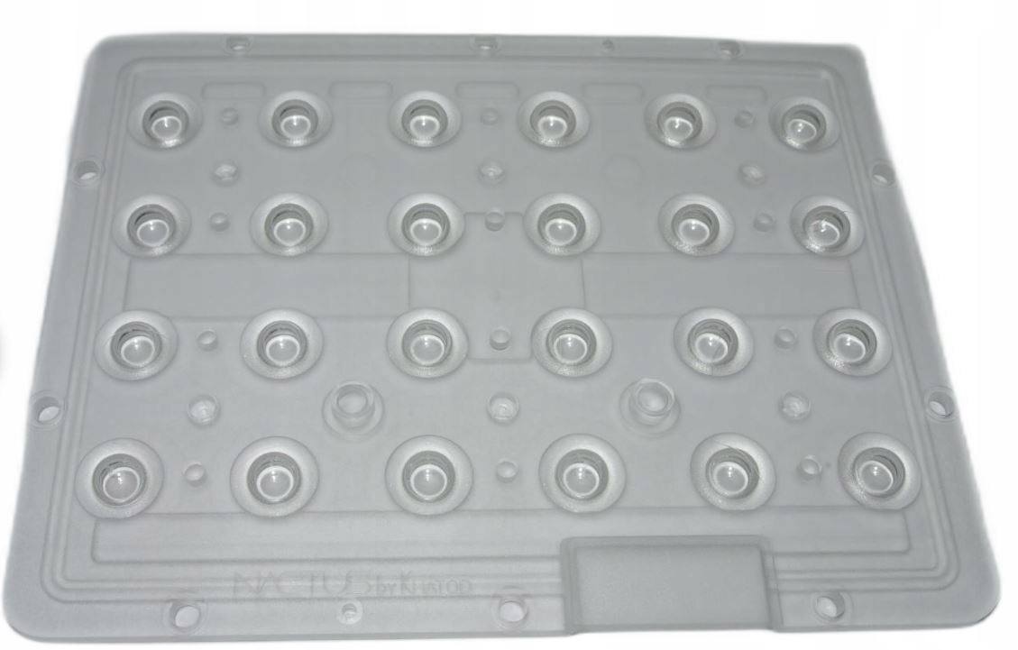 Panel z soczewkami Led 178mm x 140mm na 24 Led kolimator Kathod Nactus _x1