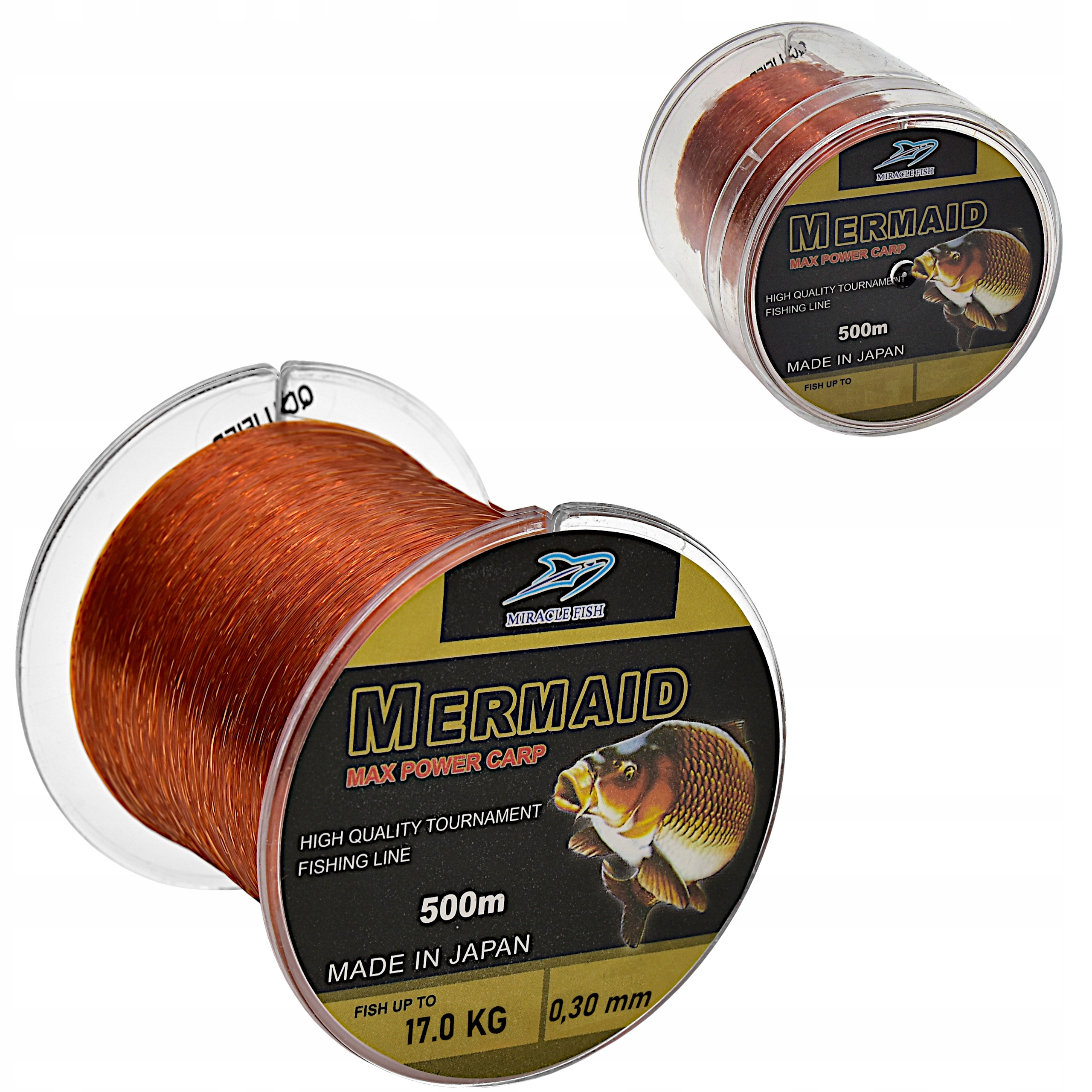 

Żyłka Wędkarska Mermaid Carp 0,30 mm /17 kg /500 m