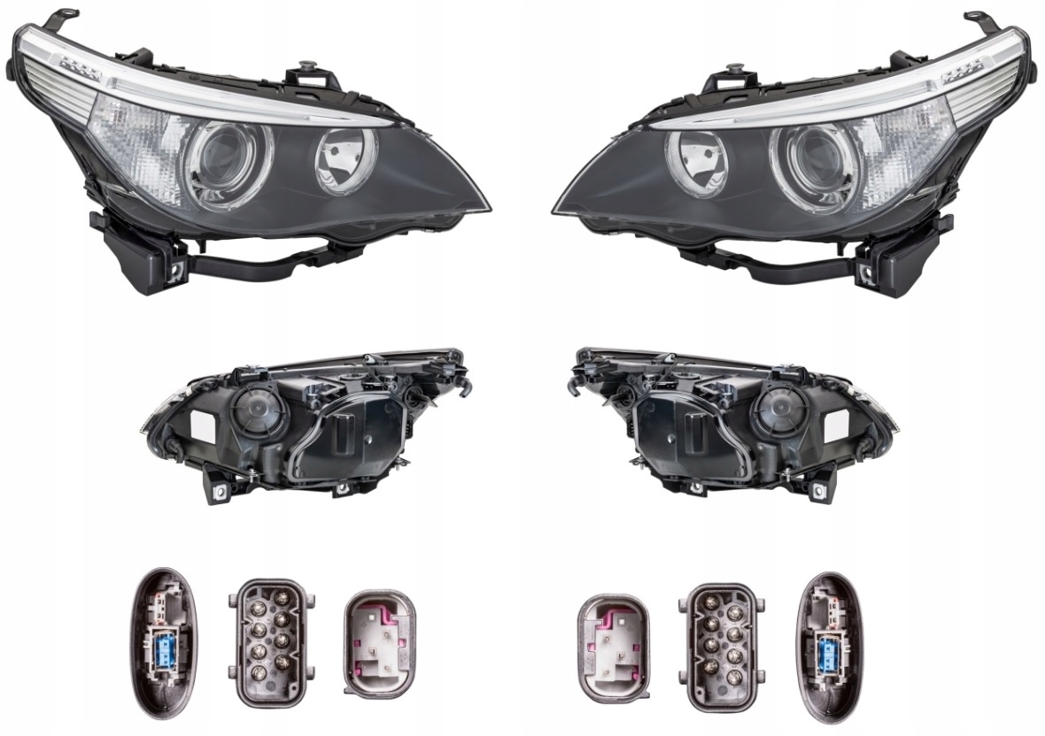 REFLEKTOR LAMPA BMW 5 E60 E61 05-07 HELLA L+P