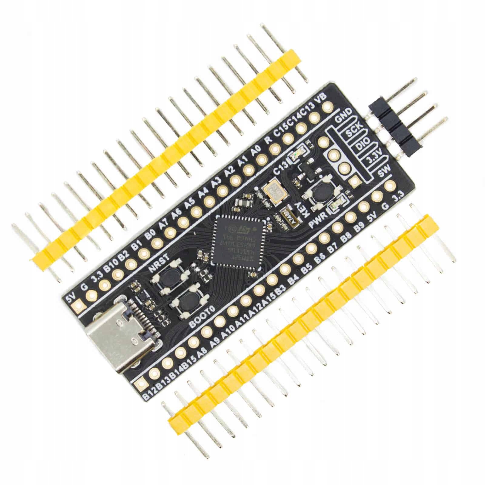 STM32F411CEU6 BlackPill Arduino STM32 MicroPython ARM Cortex + goldpin