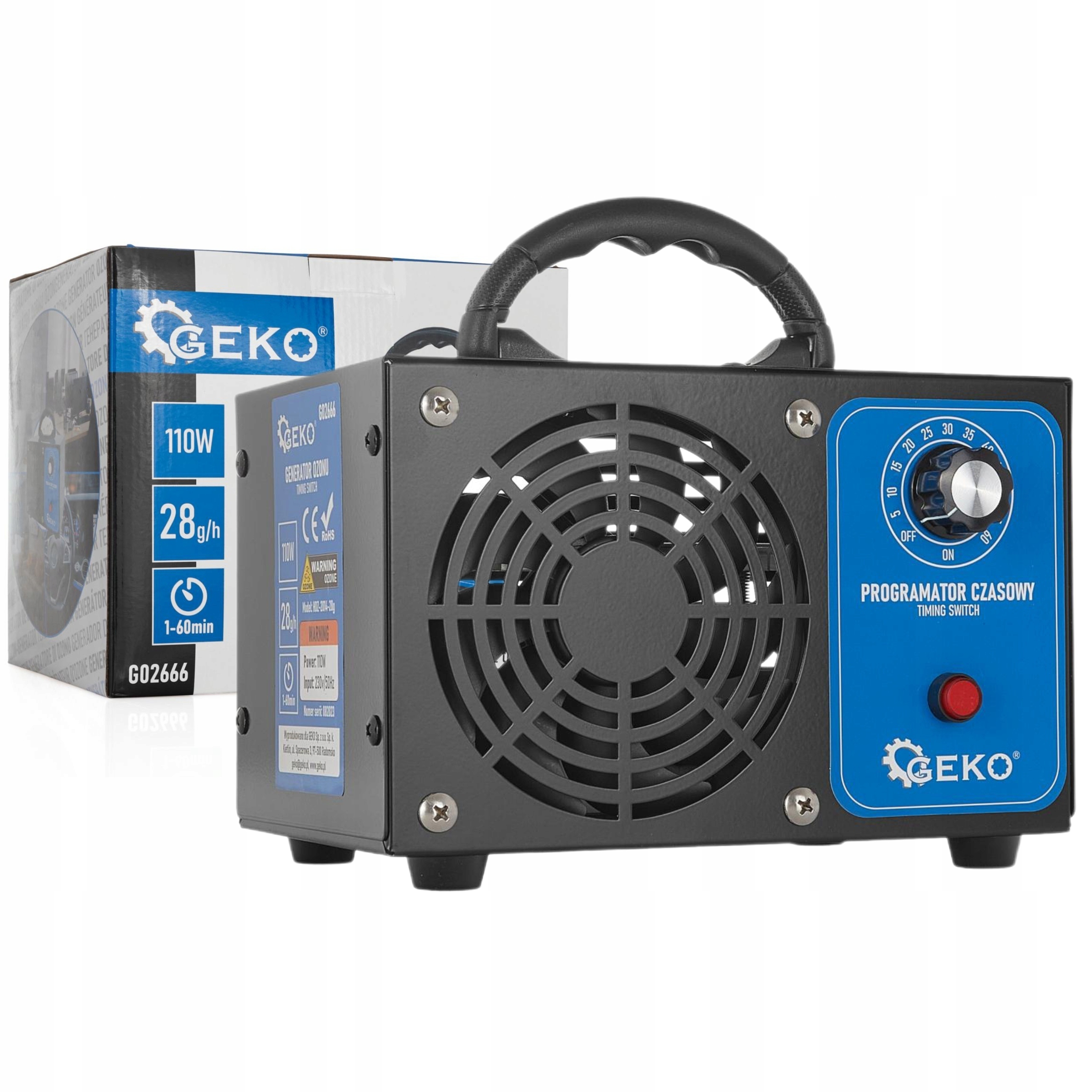 GENERATOR OZONU OZONATOR OCZYSZCZACZ NEUTRALIZATOR ZAPACHU 28 000 mg/h