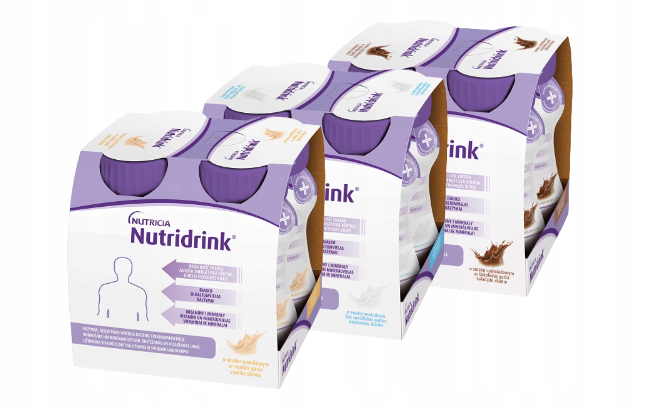Nutridrink Zestaw mix smaków 12x125ml
