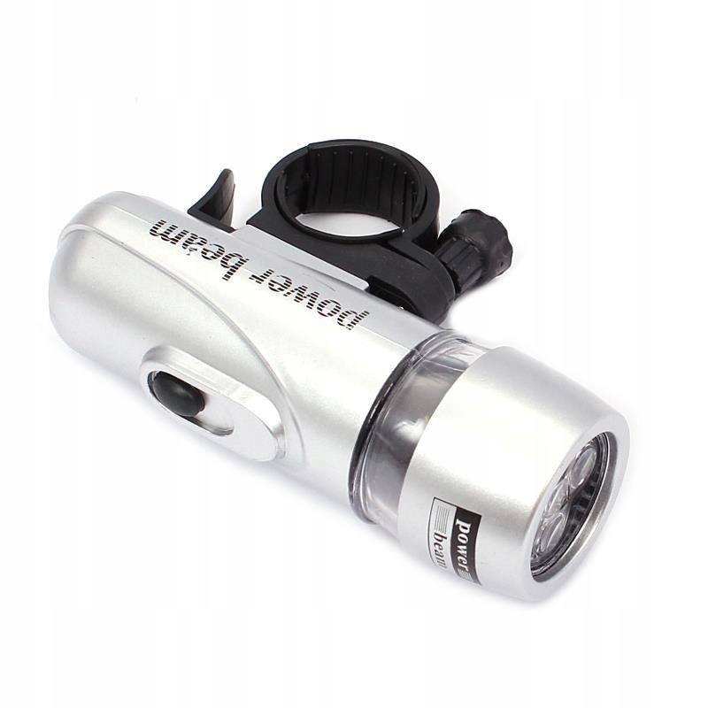 LAMPKA ROWEROWA PRZÓD 5 LED WODOODPORNA