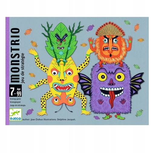 Djeco: Gra karciana Monstrio 5086
