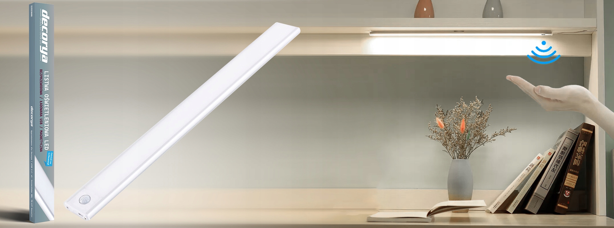 OŚWIETLENIE KUCHNI pod szafkę PROFIL TAŚMA LAMPA Stan opakowania oryginalne