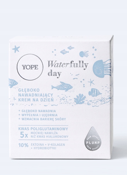 Yope Waterfully hloubkově hydratační denní krém na obličej 50 ml