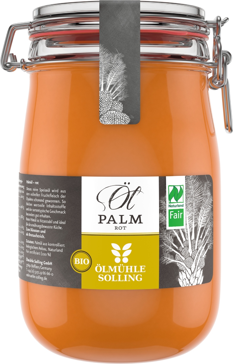 Levně Ölmühle Solling Červený palmový olej Bio 1 l