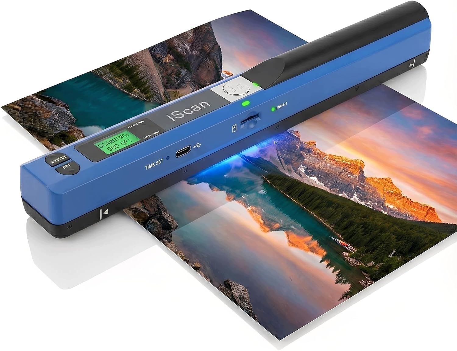 Skener Dokumentů A4 Přenosný Ruční Rychlé Skenování Přes Usb