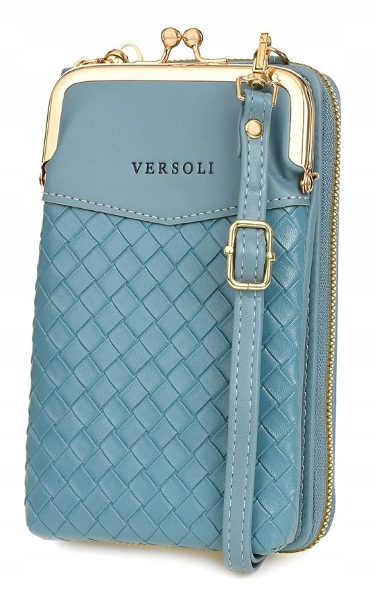 

Torebka Na Telefon Etui Portfel Jeansowy 2408