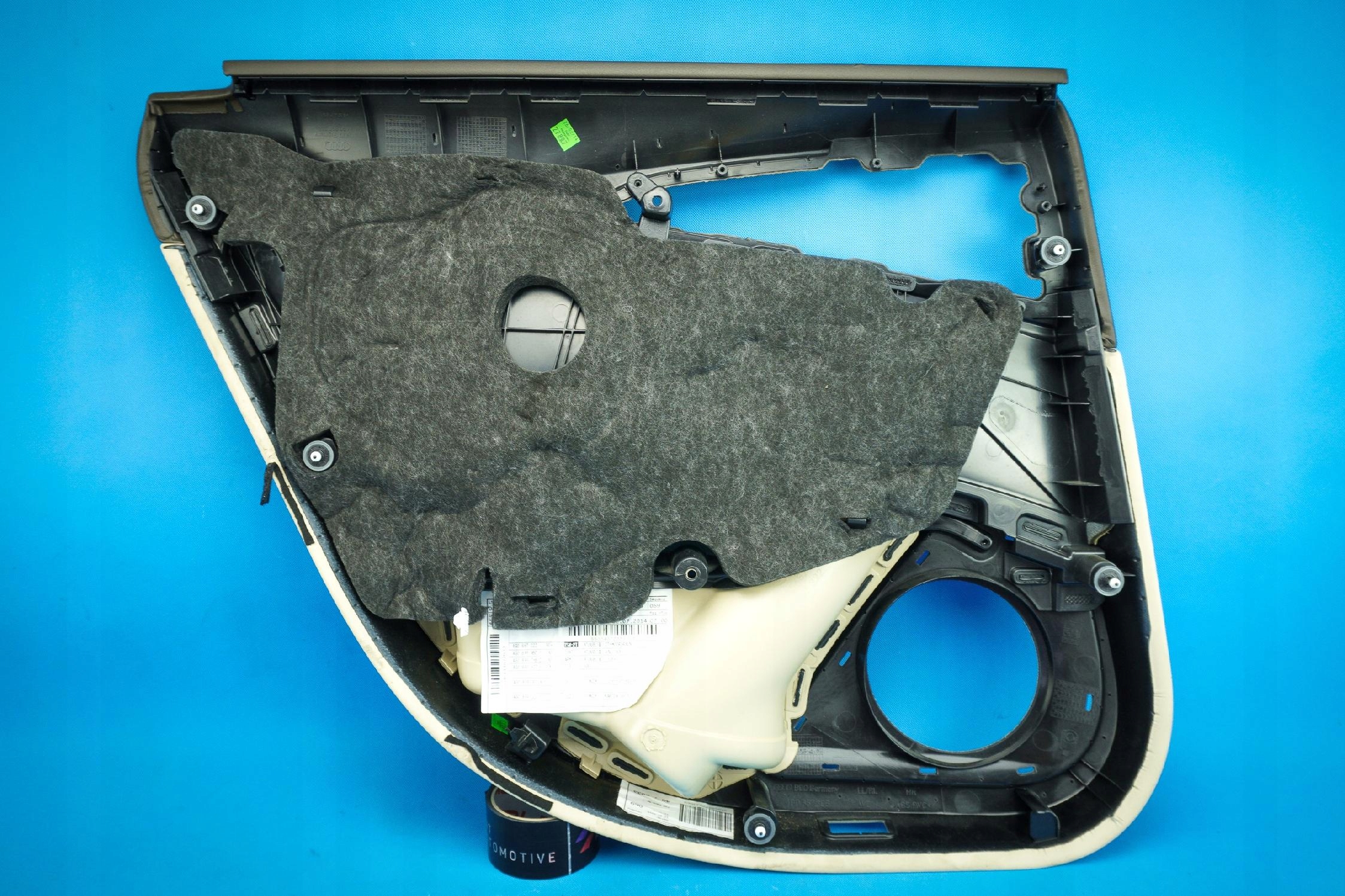 upholstery side door rear part right leather Audi A6 4G