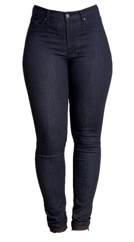 Modré Kalhoty Zúžené S Vysokým Pasem Studio SC09 54