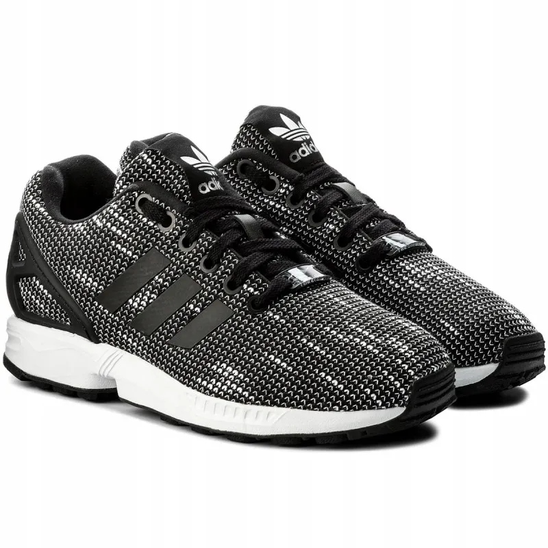 Adidas pánské černé nízké sportovní boty Zx Flux BY9429 40