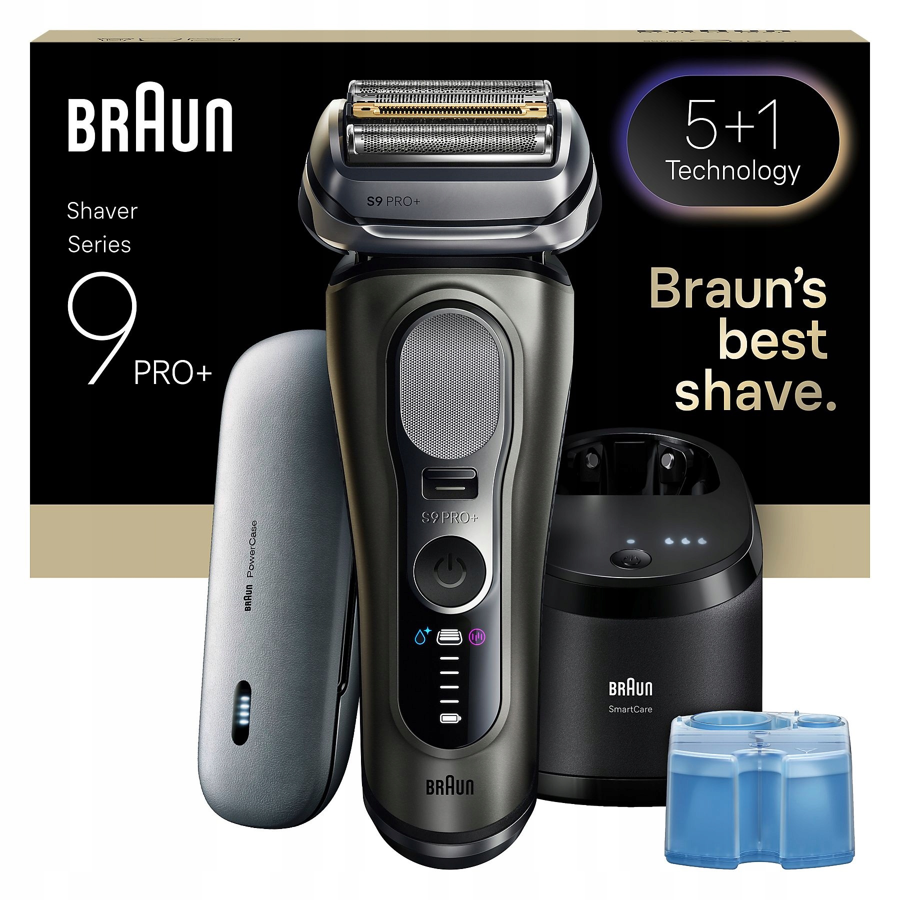 Elektrický holiaci strojček Braun Séria 9 9675CC Pro+ Na mokro aj na sucho