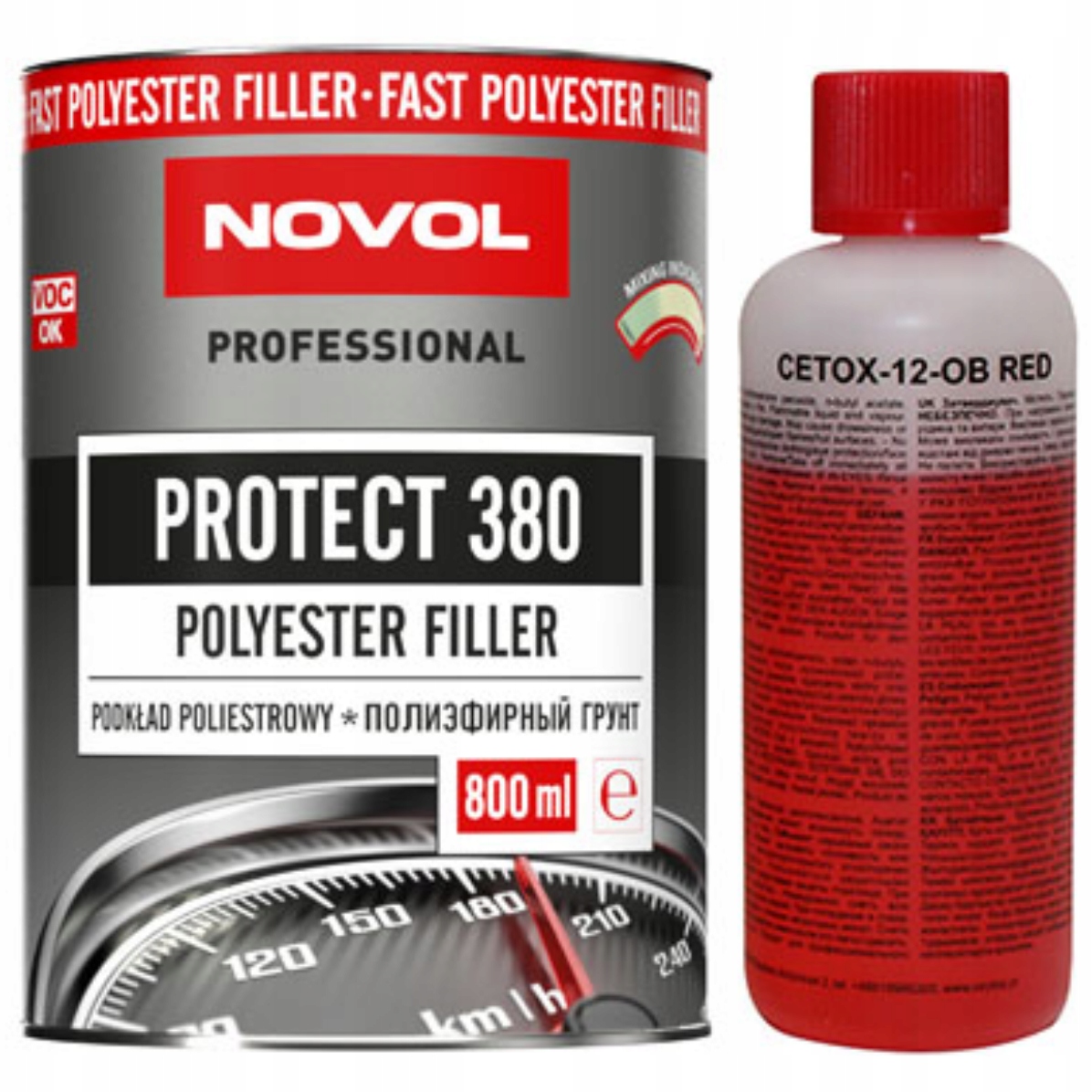 

Novol Protect 380 Podkład Poliestrowy 800 ml