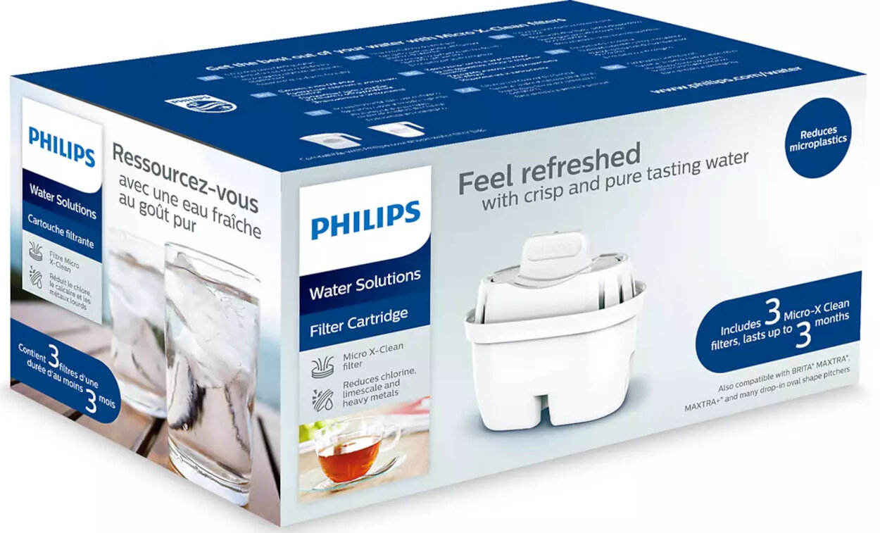 

Filtr do dzbanka Philips Oryginał 3szt AWP212/10