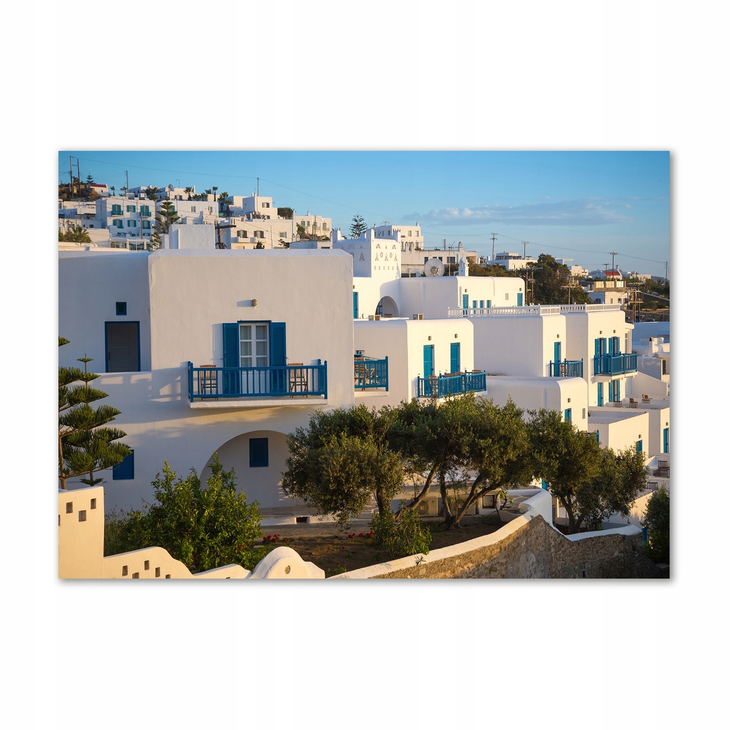 

Foto obraz szkło akryl Mykonos Grecja 100x70 cm