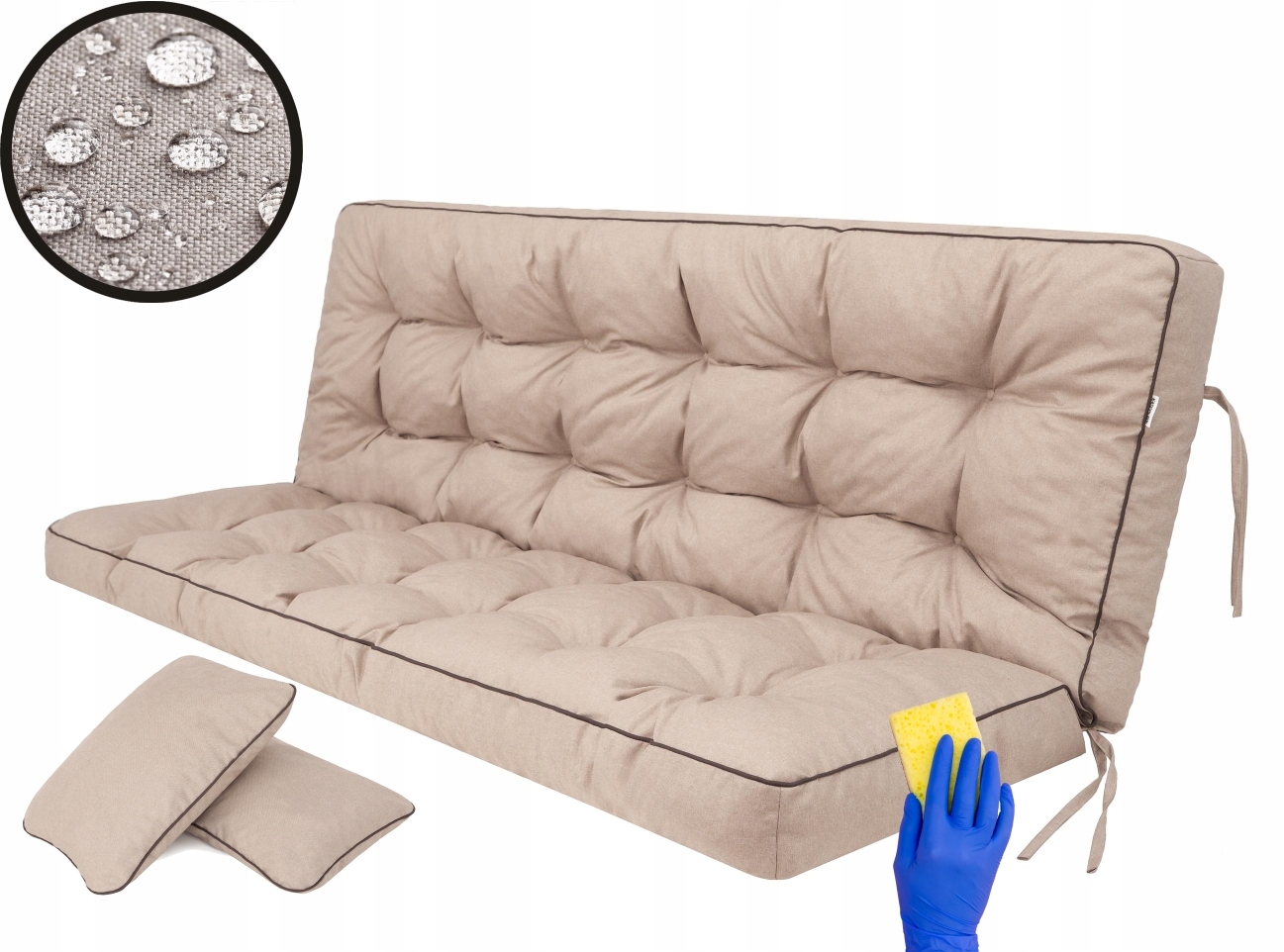 

Poduszka na Huśtawkę, Ławkę Ogrodową 150cm