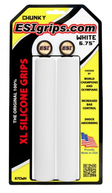 Esi Grips chwyty XL Chunky białe