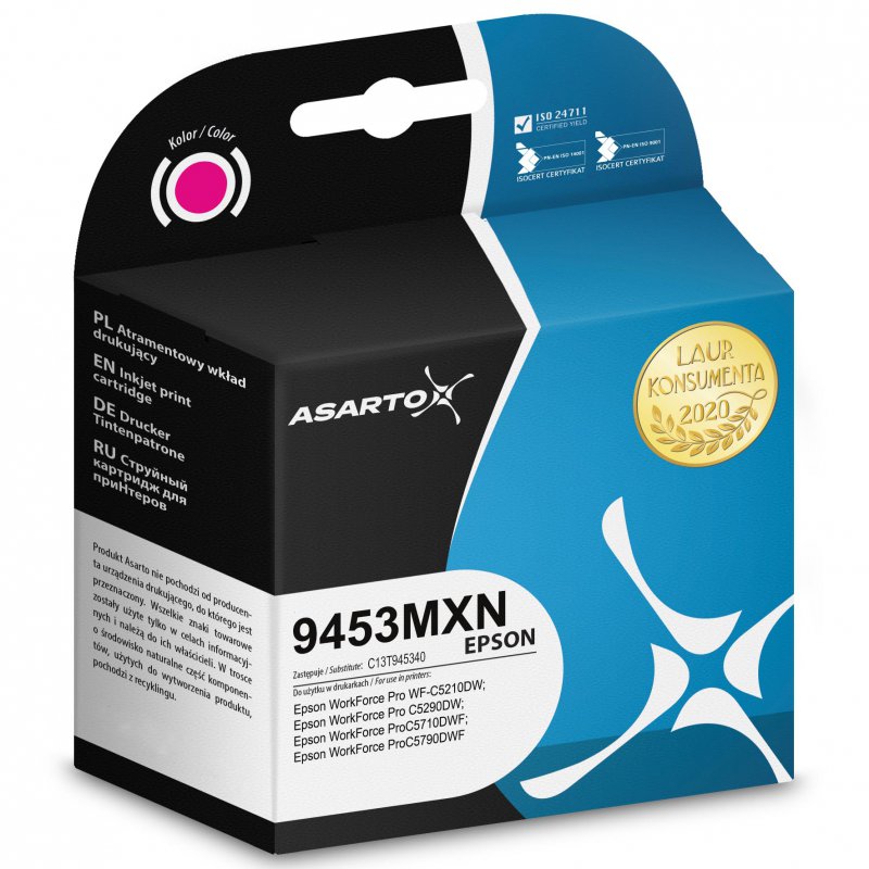 Tusz Asarto do Epson 9453MXN C13T945340 66ml