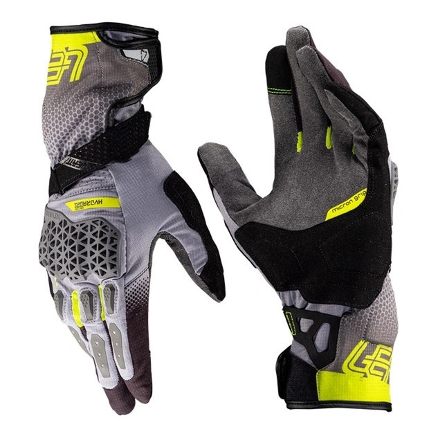 Enduro rukavice Leatt Adv Hydradri 5.5 Viz sivá žltá fluo Darčeky