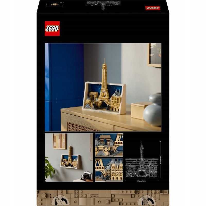 Lego Architecture 21064 Paříž město lásky