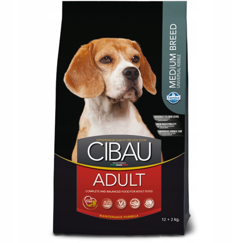 Cibau Medium Adult 12KG+2KG