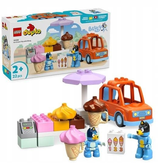 Lego(r) Duplo 10458 Výprava za zmrzlinou s Blue