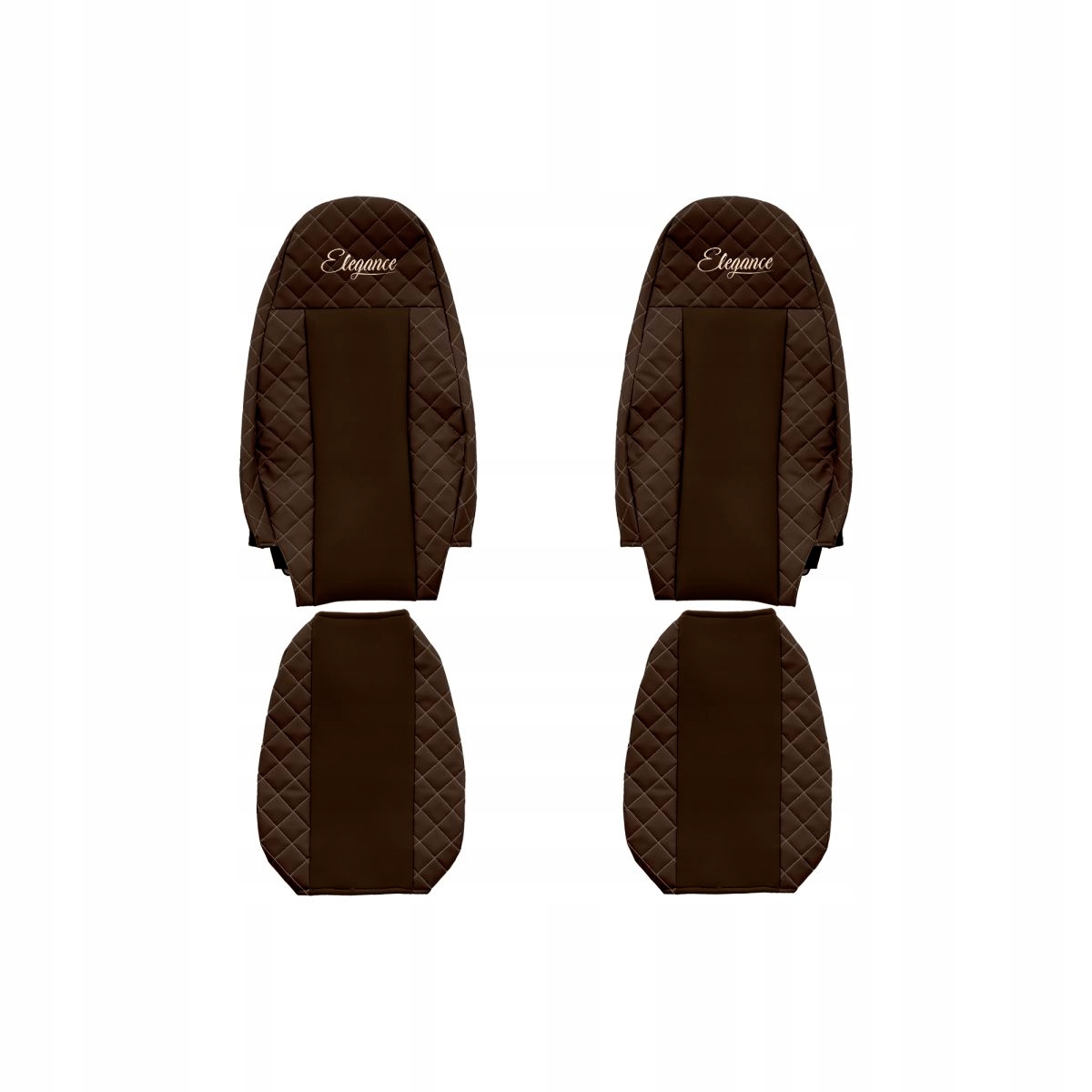 Poťah na sadu sedadiel F-core umelá koža, univerzálny velúr