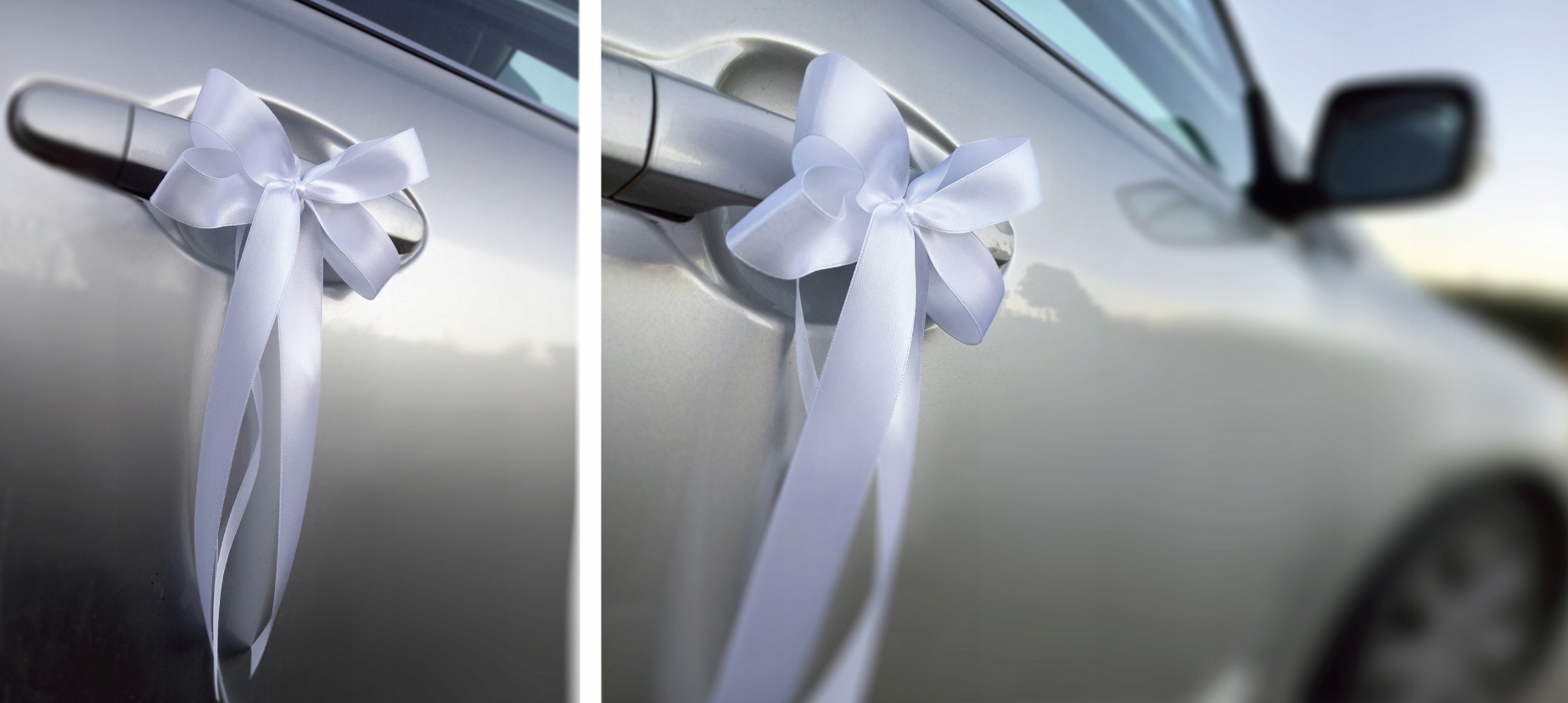 Kokardy na klamki samochodu, Kokardy ślubne Marka inny