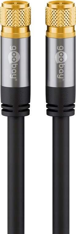 

Kabel przewód antenowy Sat 135dB 4x ekranowany 1m