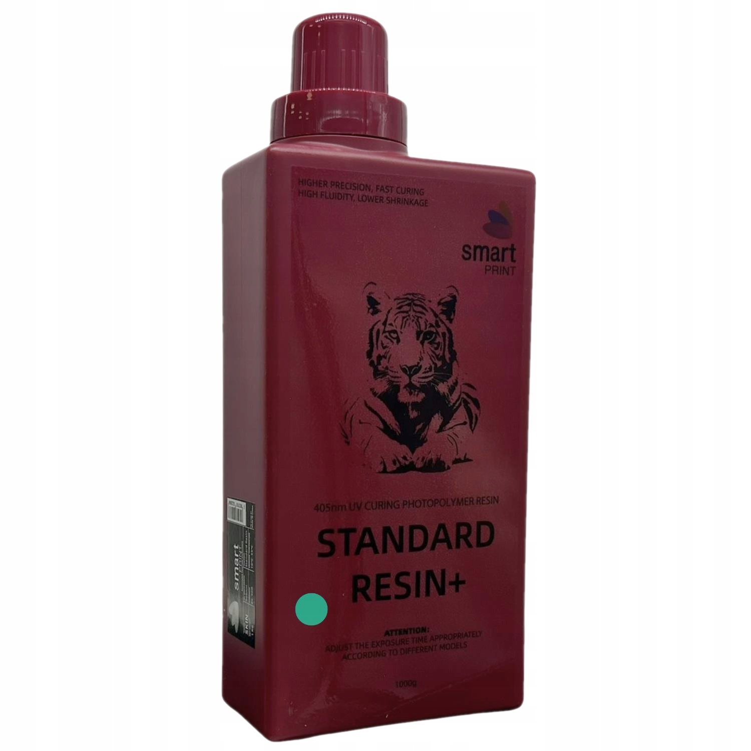 ŻYWICA RESIN SMART PRINT STANDARD ZIELONA 8K 3D 405NM 1KG DO DRUKARKI 3D