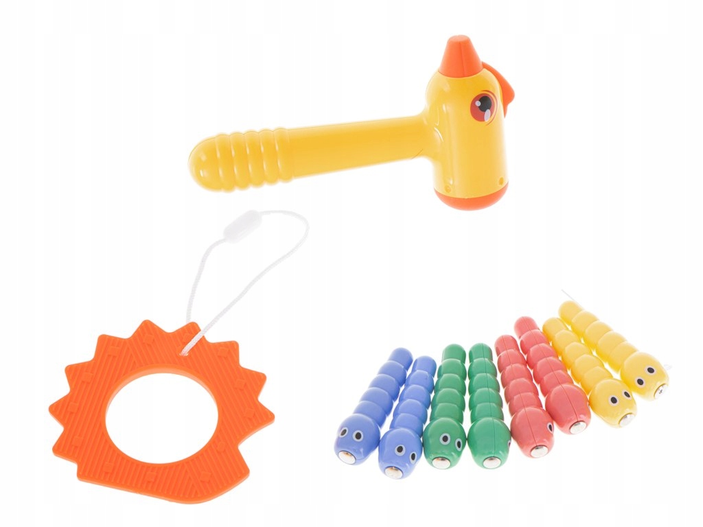 GRA MAGNETYCZNA NAKARM PTASZKA MONTESSORI LED GŁODNY DZIĘCIOŁ ZŁAP ROBACZKA Bohater brak